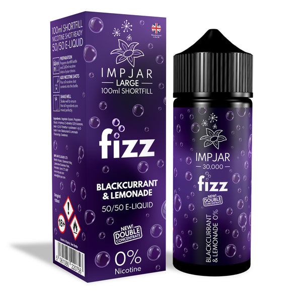 Blackcurrant & Lemonade Fizz 100ml