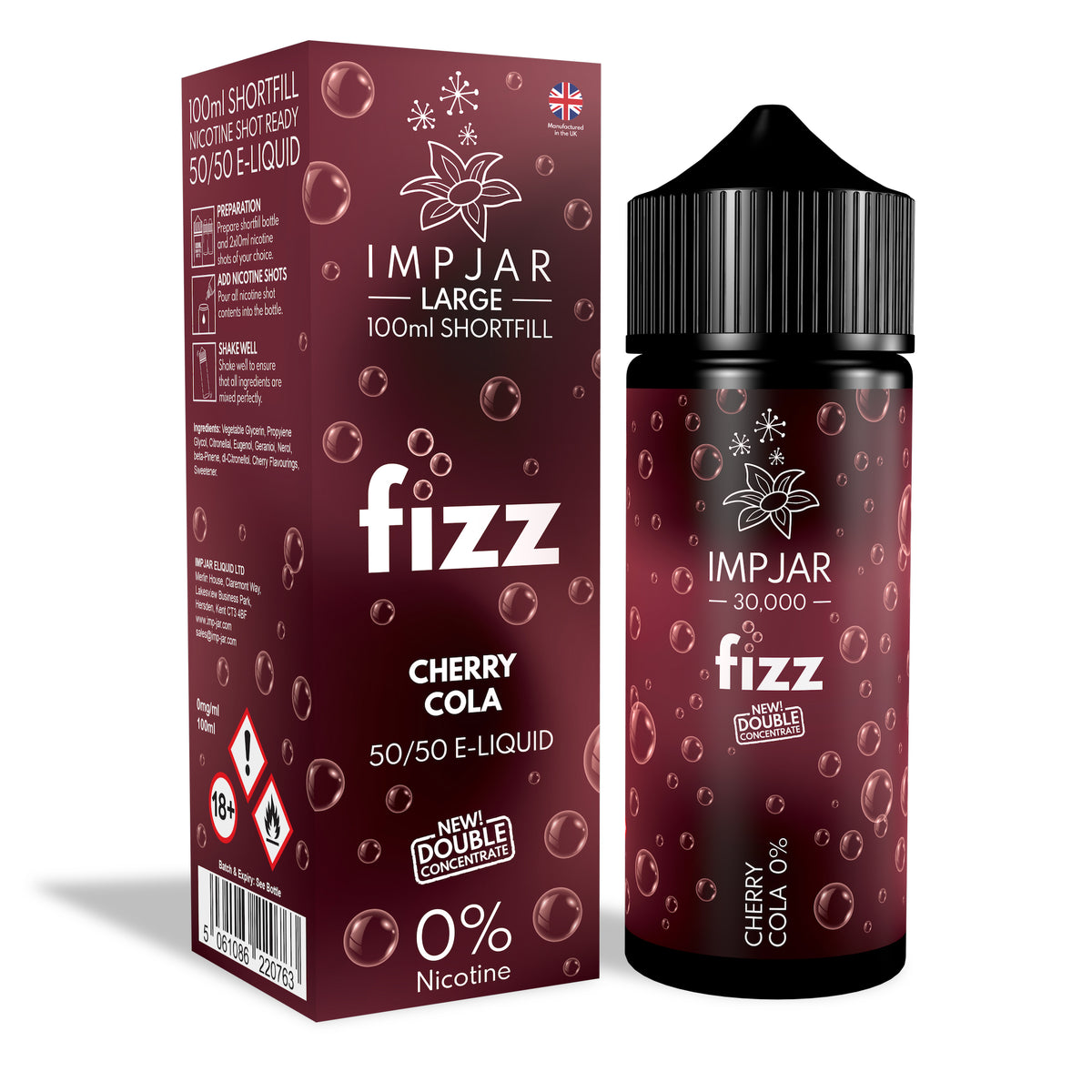 Cherry Cola Fizz 100ml