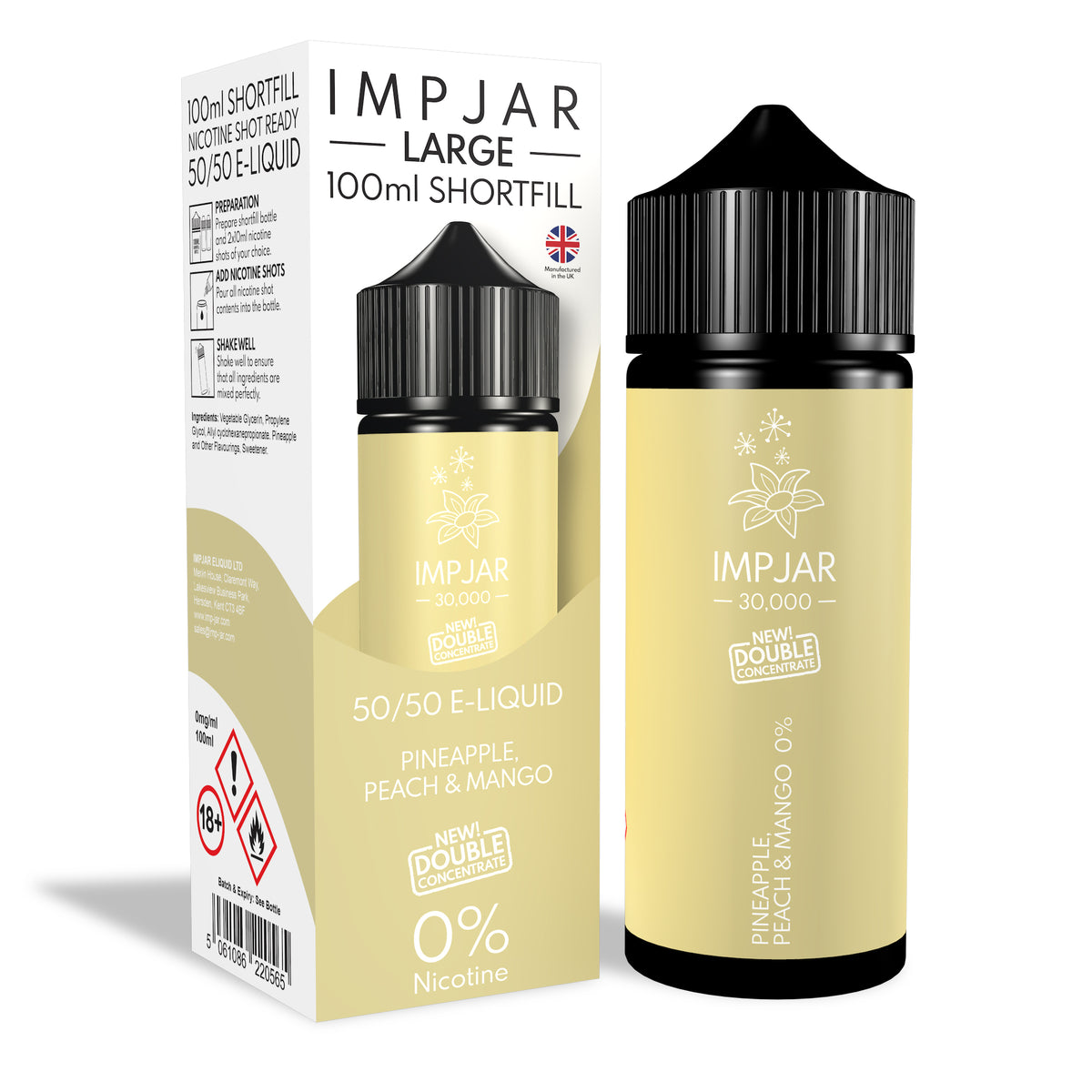 Pineapple Peach & Mango Originals 100ml