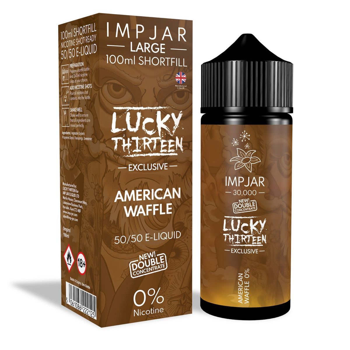 American Waffle Lucky 13 100ml