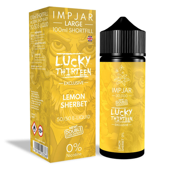 Lemon Sherbet Lucky 13 100ml