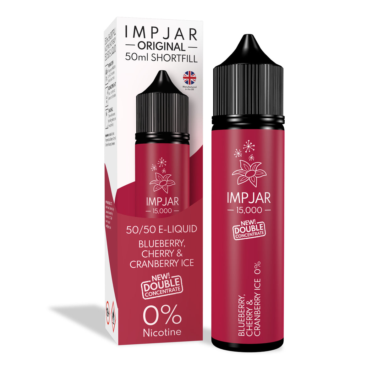 Blueberry Cherry & Cranberry Ice Originals 50ml