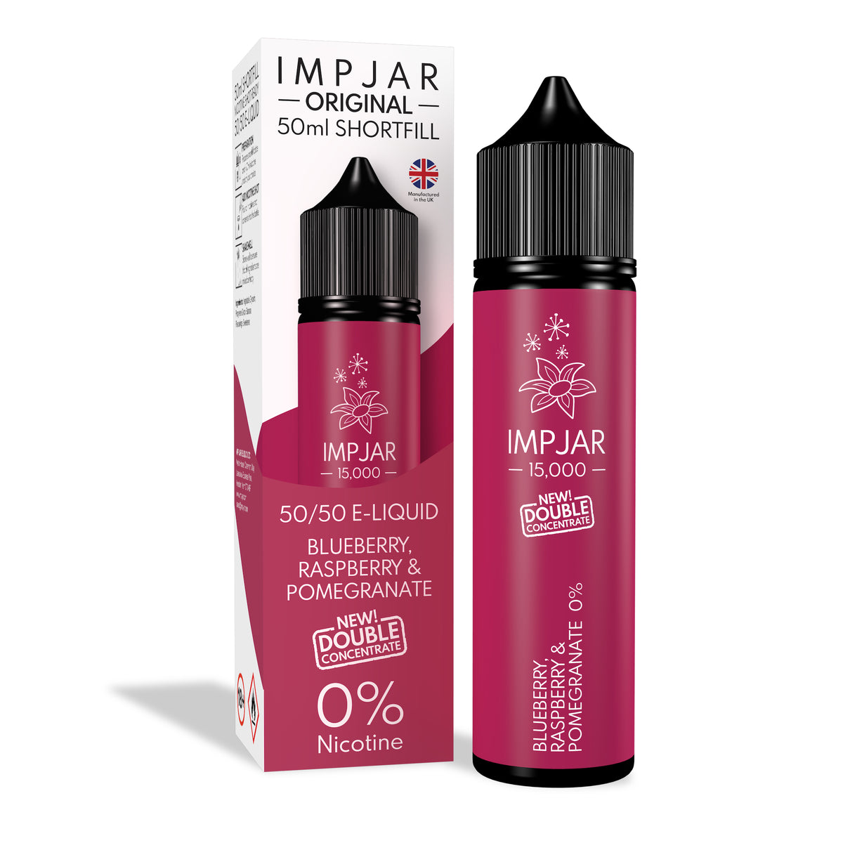 Blueberry Raspberry & Pomegranate Originals 50ml