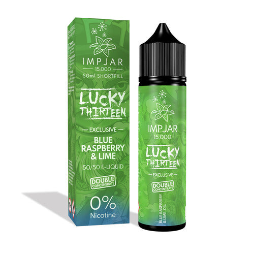 Blue Raspberry & Lime Lucky 13 50ml