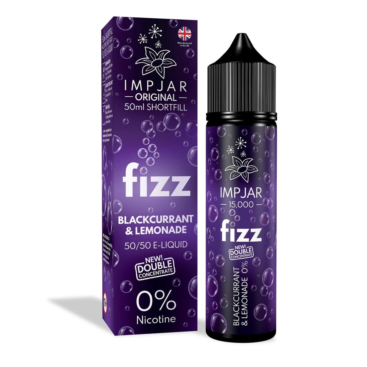 Blackcurrant & Lemonade Fizz 50ml