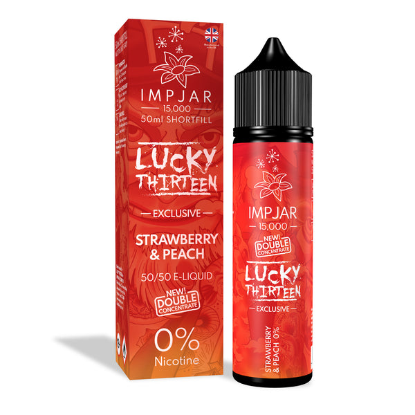 Strawberry & Peach Lucky 13 50ml
