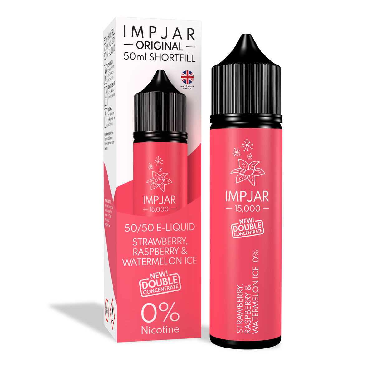Strawberry Raspberry & Watermelon Ice Originals 50ml