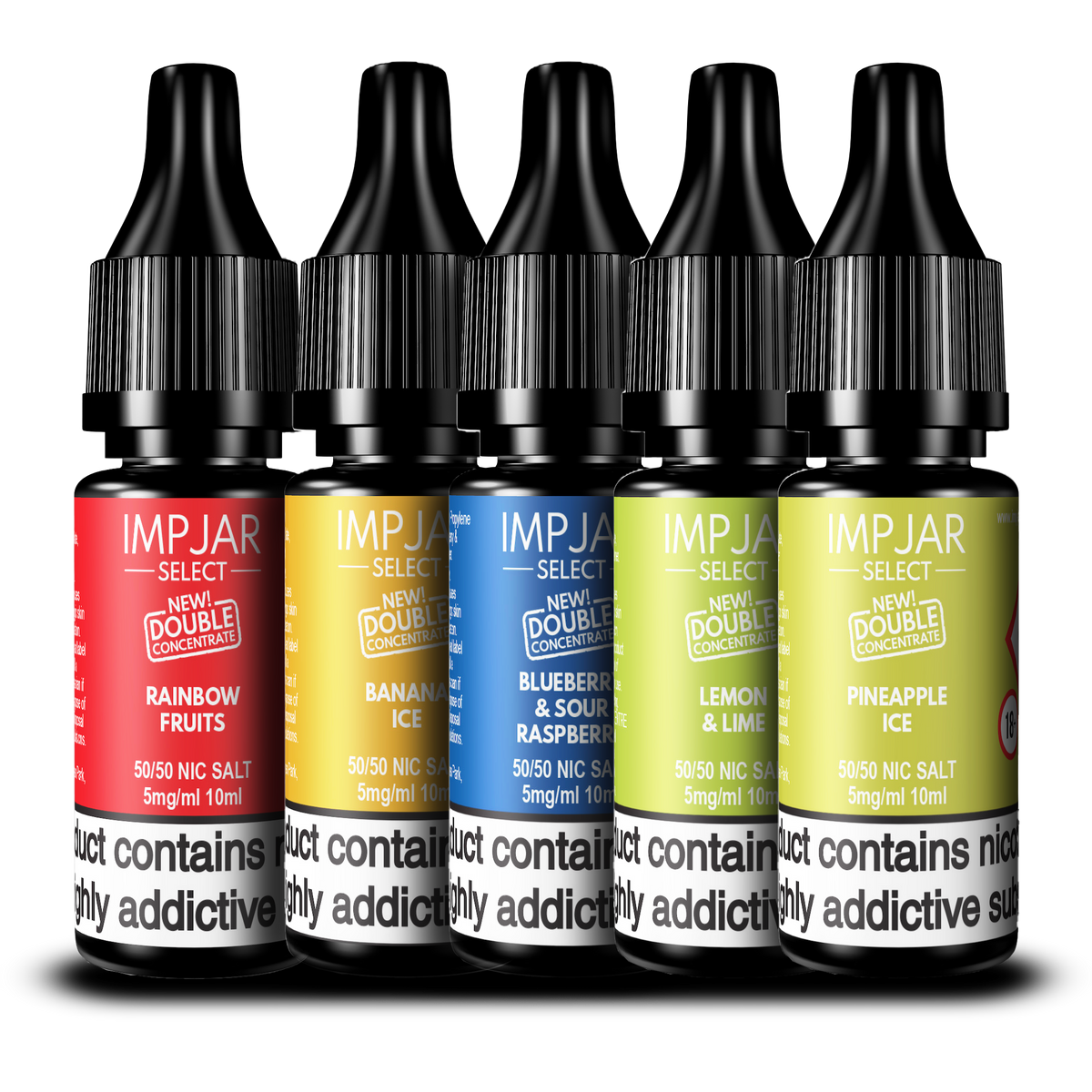 <p>Nic Salts <em>5 for £12.50</em></p>